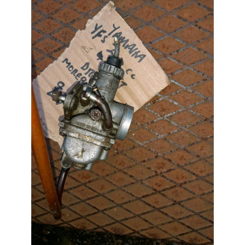 Yamaha yfs200 quad bike carb