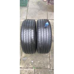 205 55 R16 Good Year tyres as new 7.8mm tread