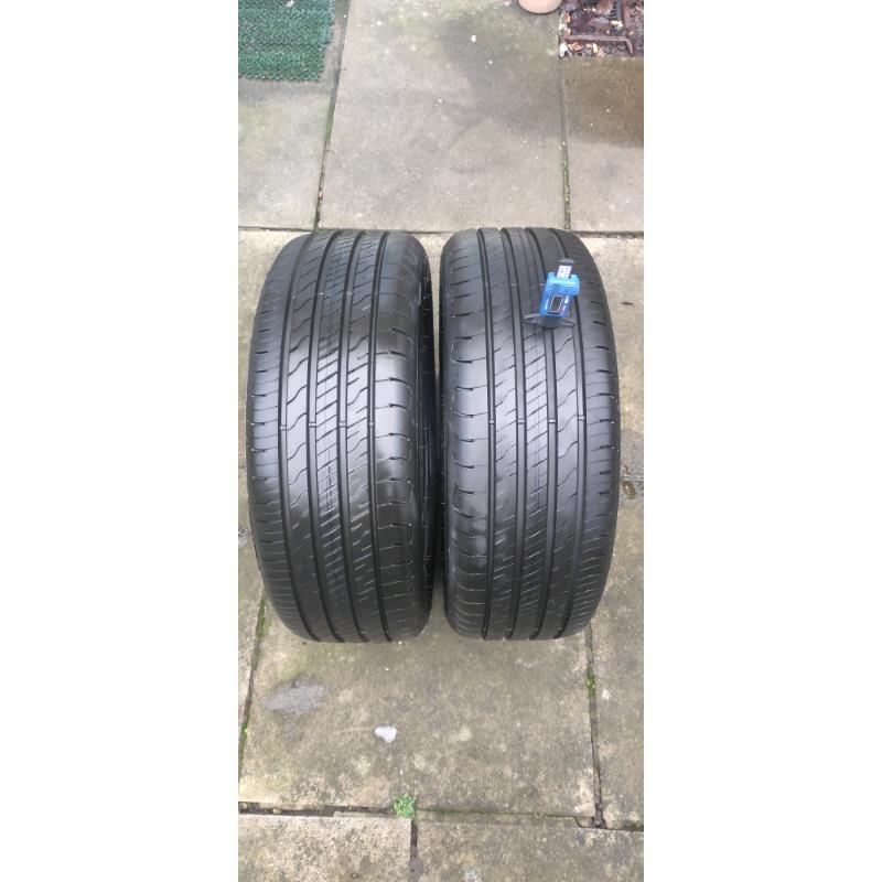 205 55 R16 Good Year tyres as new 7.8mm tread
