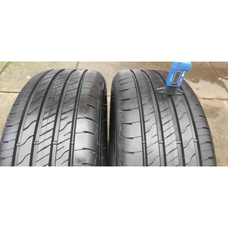 205 55 R16 Good Year tyres as new 7.8mm tread