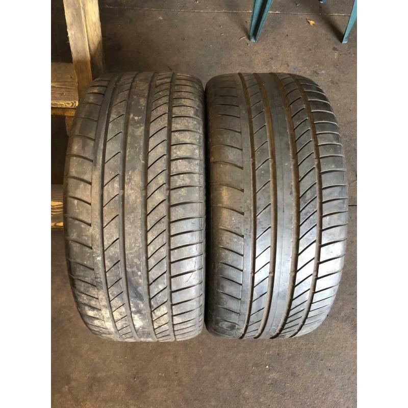 2 Tyres 275 40 20(106Y) Continental 4X4 SportContact Extra Load Bet 4.5mm-5.5mm