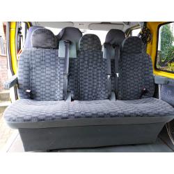 Ford transit triple back seat