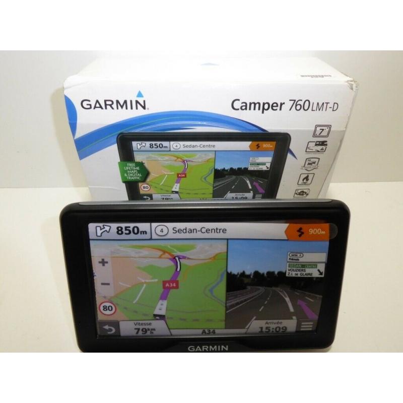 Garmin Camper 760LMT-D 7" Sat Nav For Lorrys/Campervans
