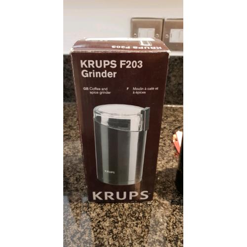 Krups coffee grinder