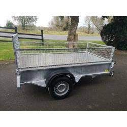 Trailer galvanised full mesh 8x4