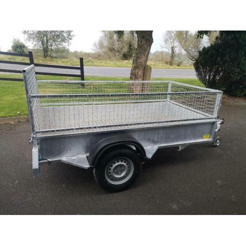 Trailer galvanised full mesh 8x4