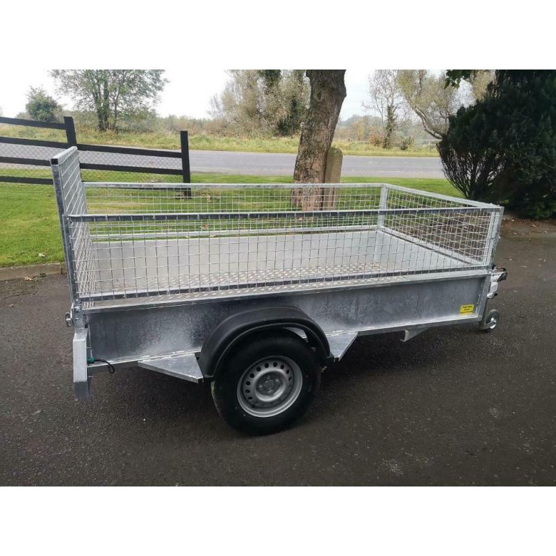 Trailer galvanised full mesh 8x4
