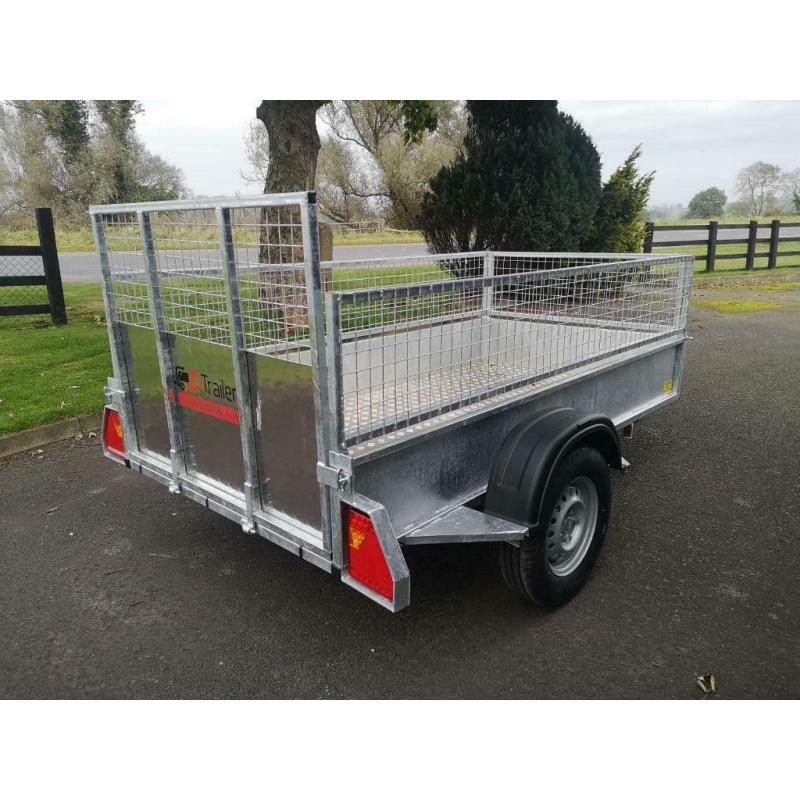 Trailer galvanised full mesh 8x4