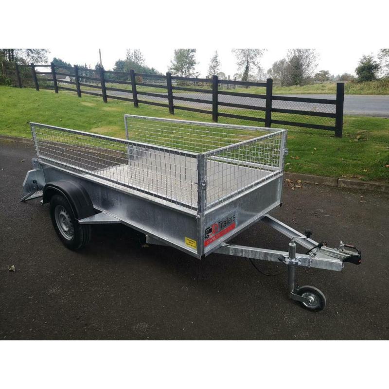 Trailer galvanised full mesh 8x4