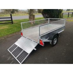 Trailer galvanised full mesh 8x4