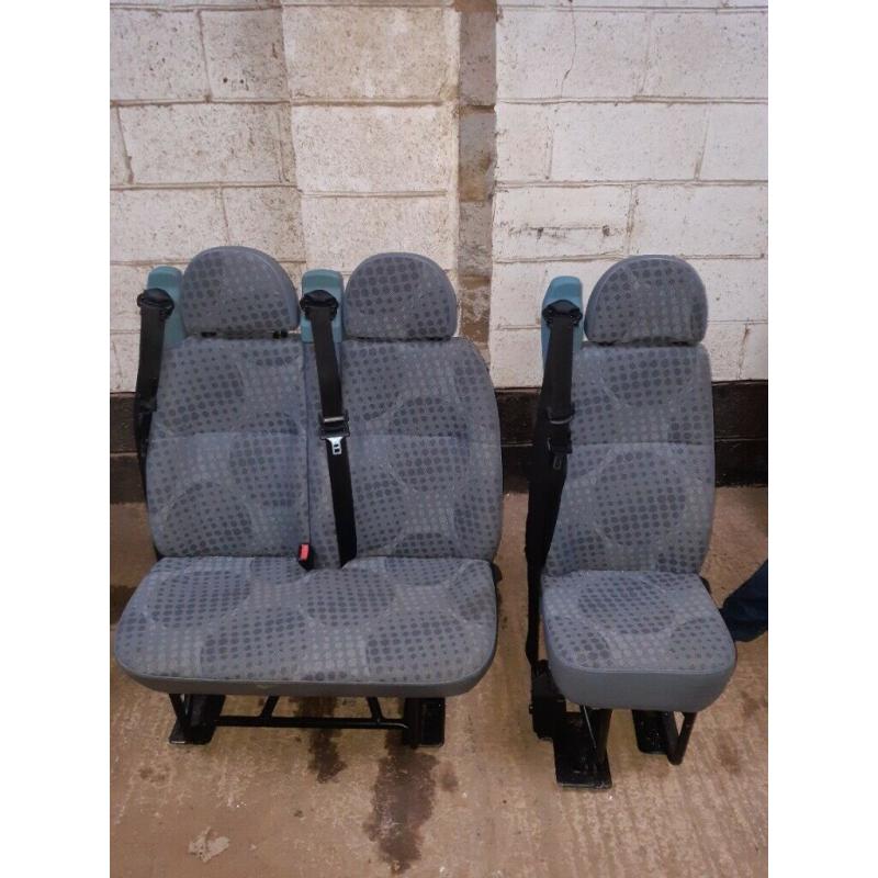 Transit mk7 minibus sests