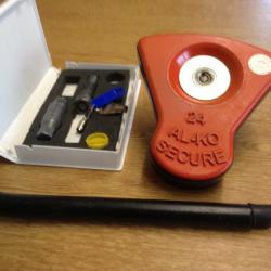 Alko wheel lock 24 complete set 2 keys