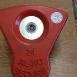 Alko wheel lock 24 complete set 2 keys