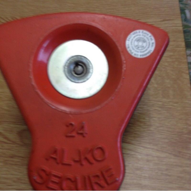 Alko wheel lock 24 complete set 2 keys