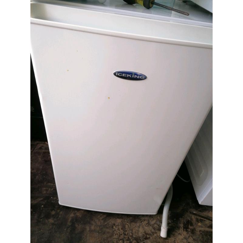Iceking under counter fridge with freezer box