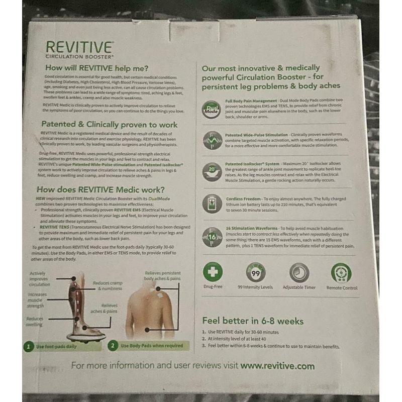 REVITIVE MEDIC CIRCULATION