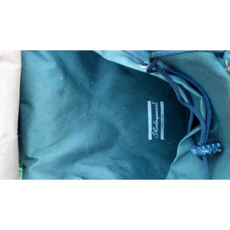 Fishing rucksack-stool. Shakespeare. Good condition.