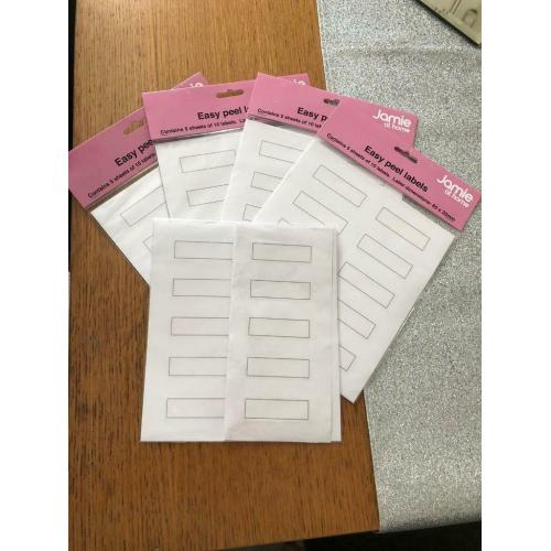 Storage labels