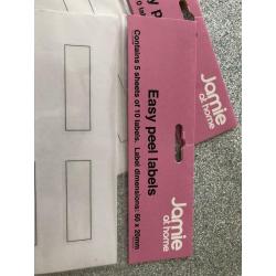 Storage labels