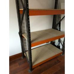 Large very heavy duty garage racking