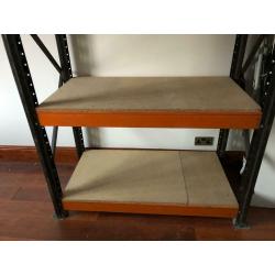 Large very heavy duty garage racking