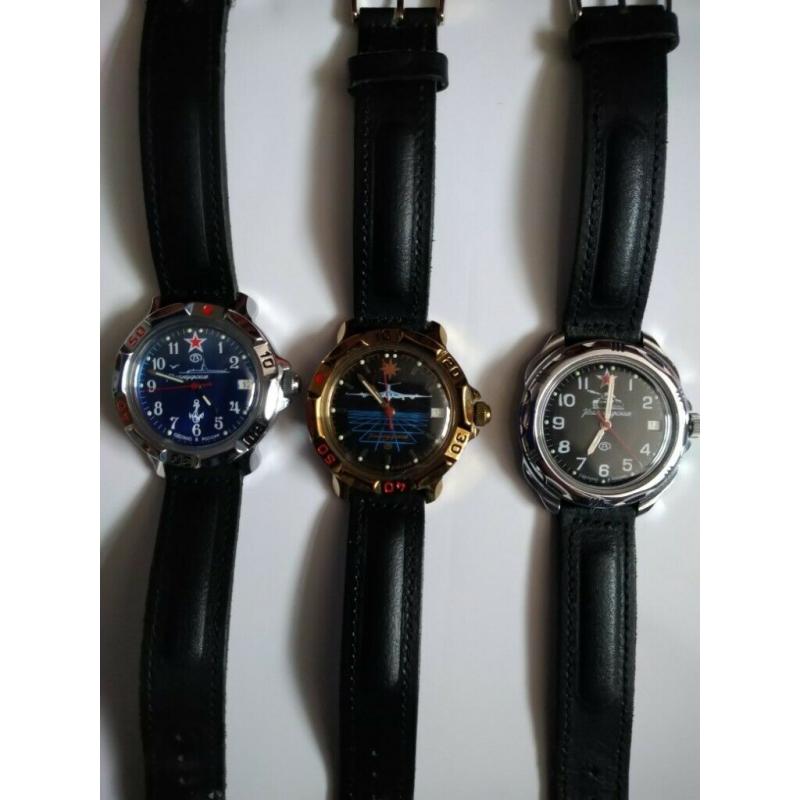 Six watches