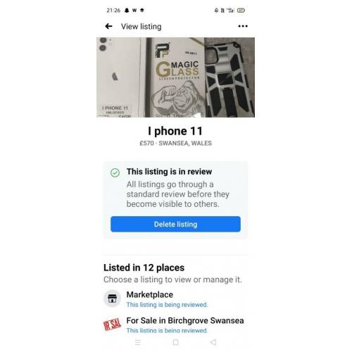 Brand new iPhone 11