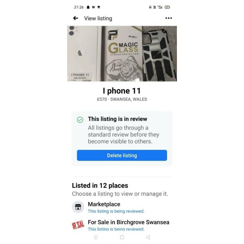Brand new iPhone 11