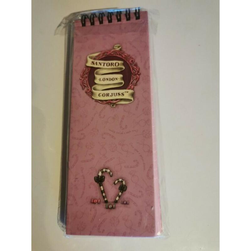 Gorjuss slim note book and pen