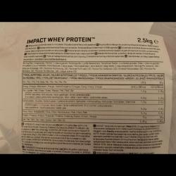 New & Sealed 2.5kg MyProtein Impact Whey Protein Choc Brownie BB 05/21
