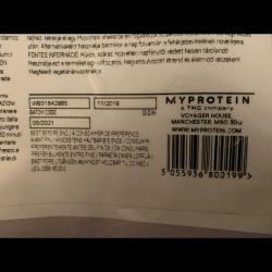 New & Sealed 2.5kg MyProtein Impact Whey Protein Choc Brownie BB 05/21