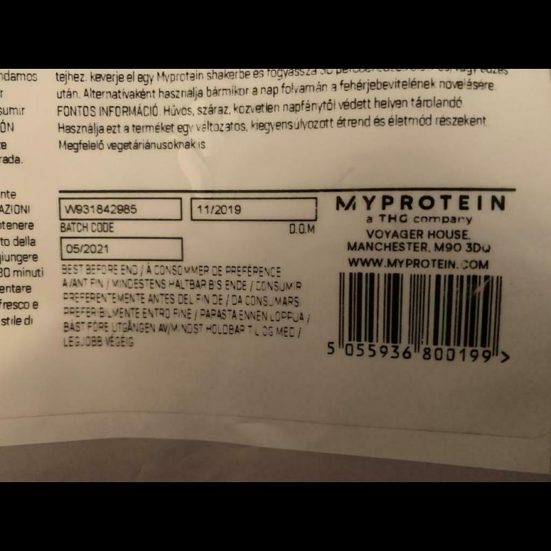 New & Sealed 2.5kg MyProtein Impact Whey Protein Choc Brownie BB 05/21