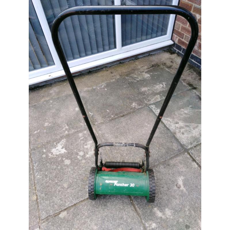Qualcast Panther 30. Push Lawn Mower.