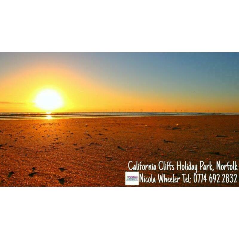 SITED STATIC CARAVAN FOR SALE ON THE NORFOLK COAST