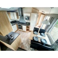 SITED STATIC CARAVAN FOR SALE ON THE NORFOLK COAST