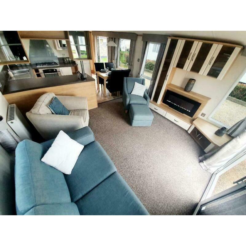SITED STATIC CARAVAN FOR SALE ON THE NORFOLK COAST