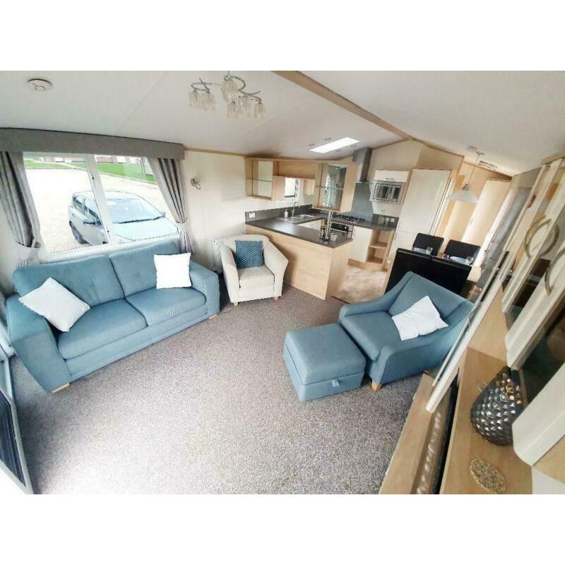 SITED STATIC CARAVAN FOR SALE ON THE NORFOLK COAST
