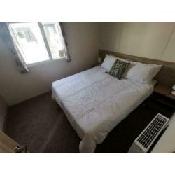 used 6 berth static caravan for sale at TRECCO BAY free site fees for 2020/2021