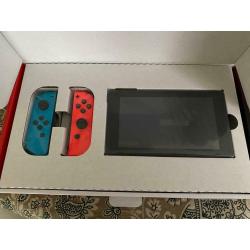Nintendo switch and case - pending collection