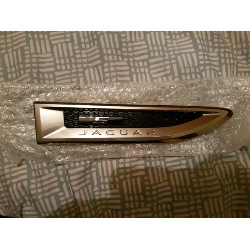 Genuine JAGUAR E-PACE Drivers Side Wing Vent Chrome/Silver J9C3280B10A