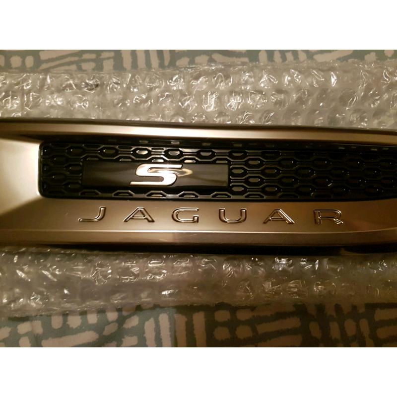 Genuine JAGUAR E-PACE Drivers Side Wing Vent Chrome/Silver J9C3280B10A