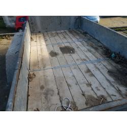 Ifor Williams plant trailer