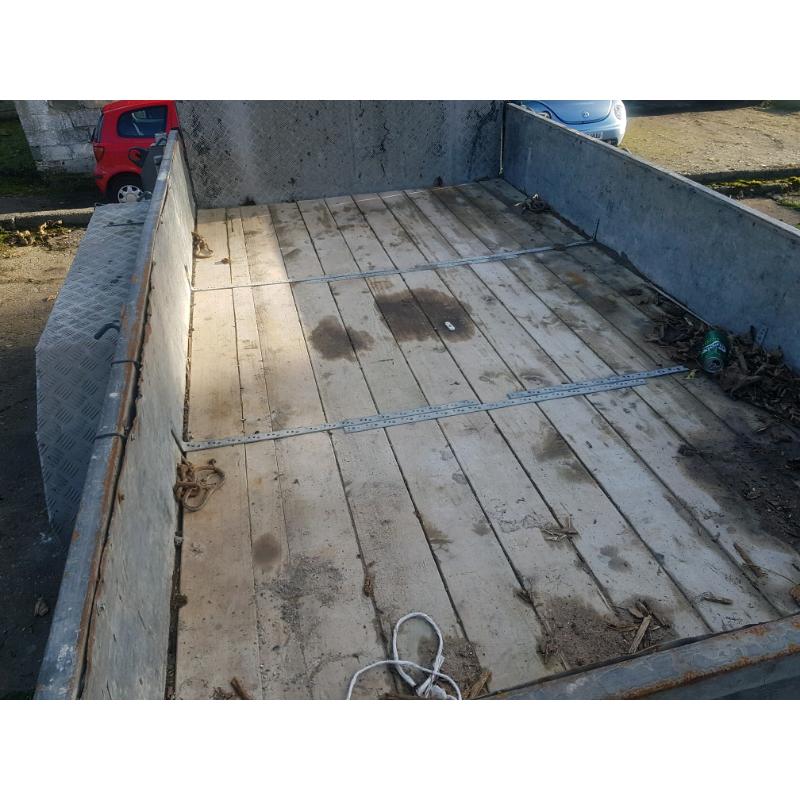 Ifor Williams plant trailer