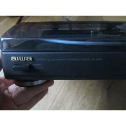 AIWA PX - E850 turntable record player
