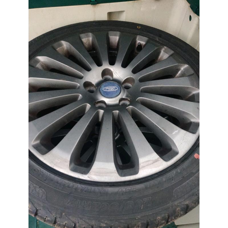 Ford Multi spoke alloys 17" 5 stud