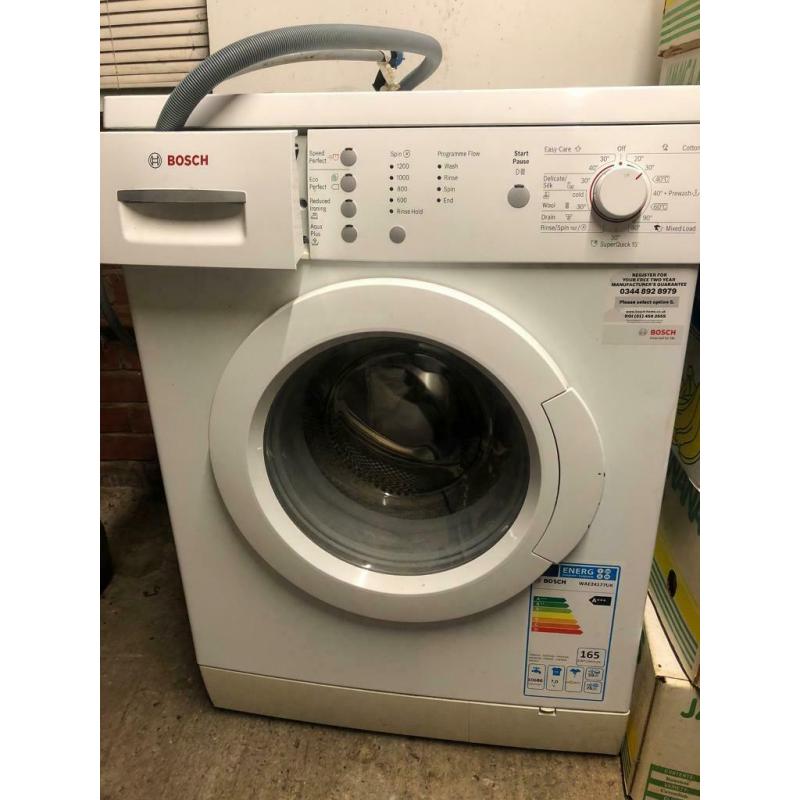 Bosch washing machine