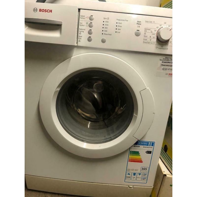 Bosch washing machine