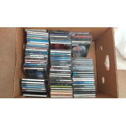 Large Bundle of 90 CDs mainly from 1980s-90s-2000s