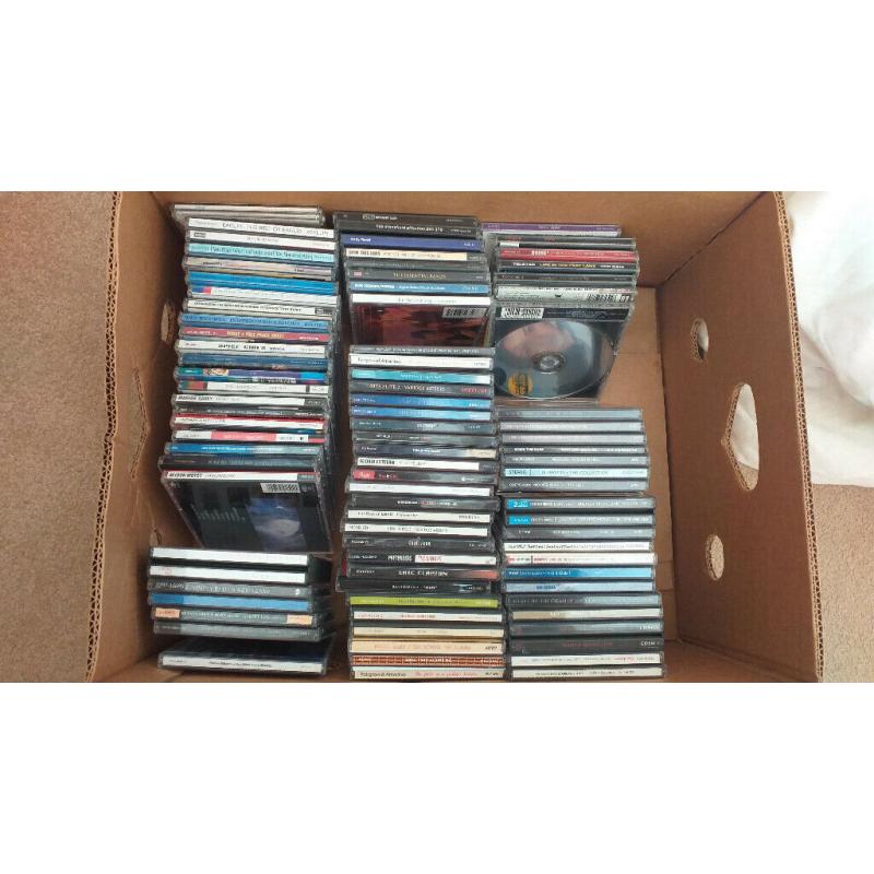 Large Bundle of 90 CDs mainly from 1980s-90s-2000s