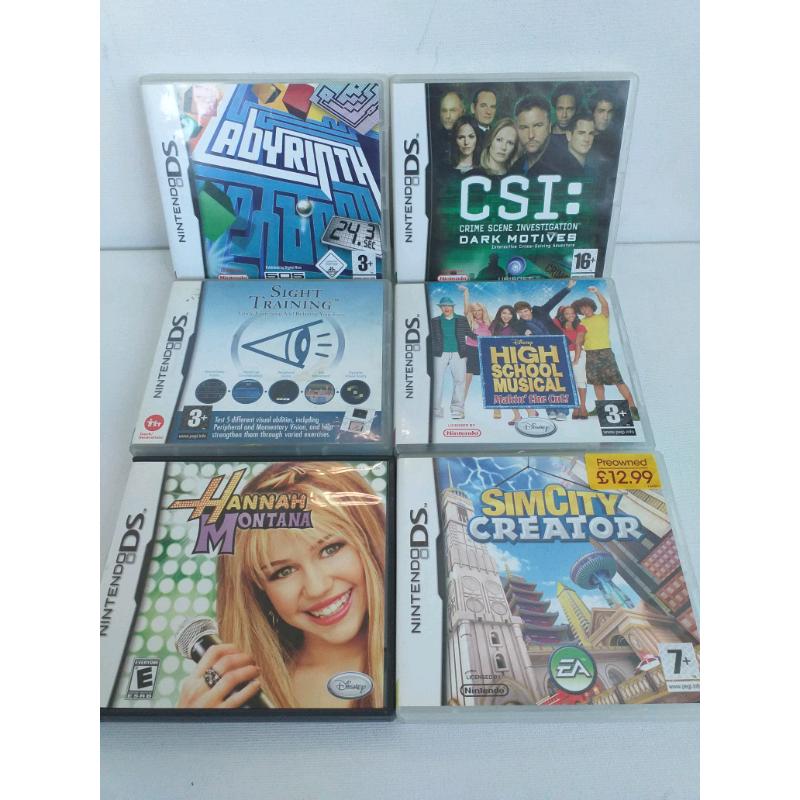 Nintendo DS games